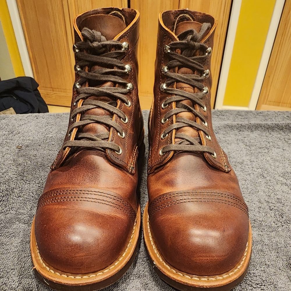 RED WING SHOES IRON RANGER